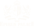 Λογότυπο Epirus Palace σε λευκό χρώμα