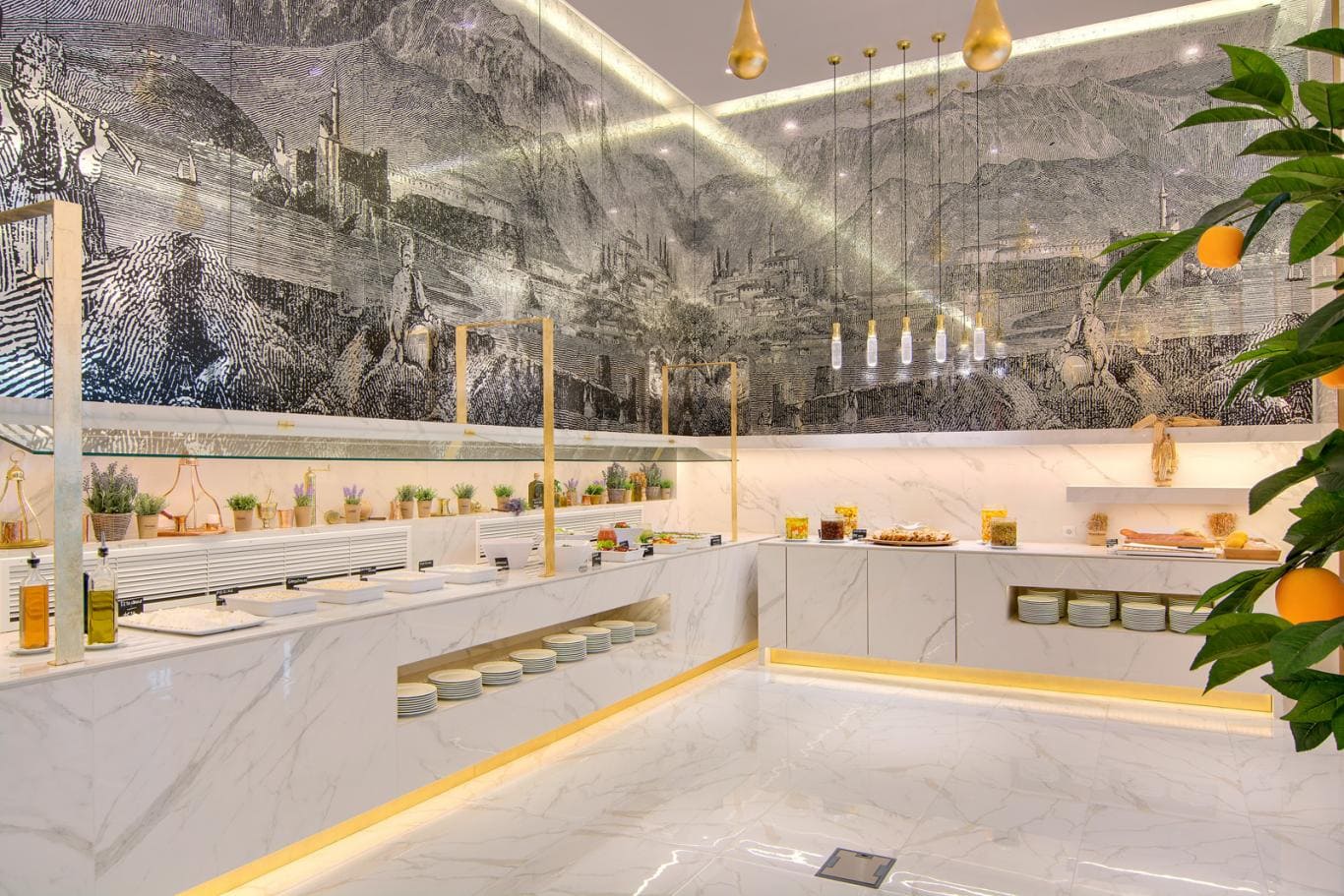 Το Εστιατόριο Orange Grove αποτελεί το νέο σημείο αναφοράς του Epirus Palace Congress & Spa Hotel και των Ιωαννίνων.