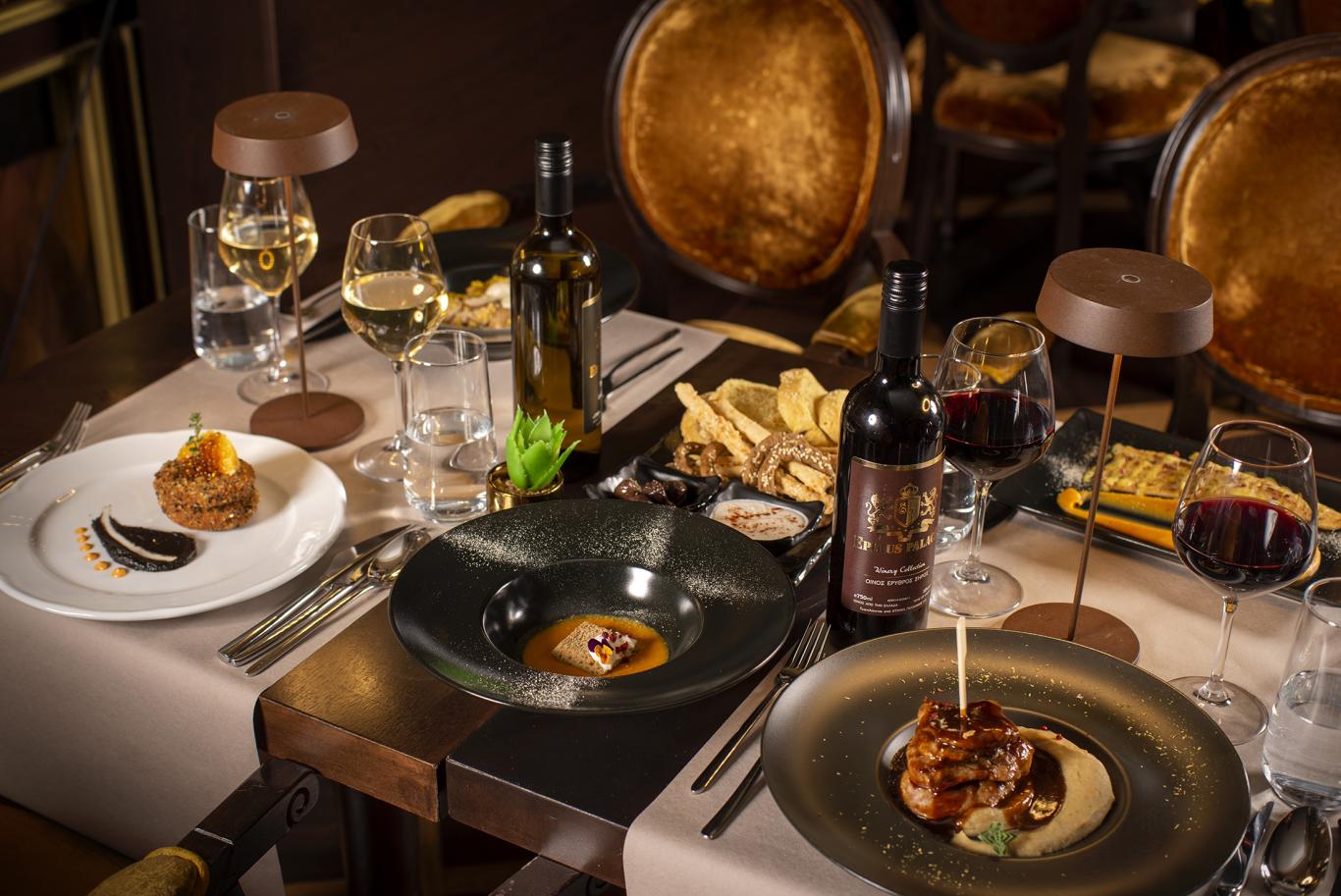 Το Bistro Restaurant & Bar στο Epirus Palace Congress & Spa Hotel στα Ιωάννινα σας περιμένει με ένα μενού που θα σας εκπλήξει ευχάριστα.