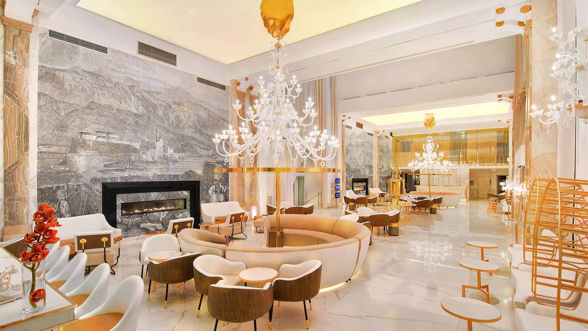 Lobby Café του Epirus Palace